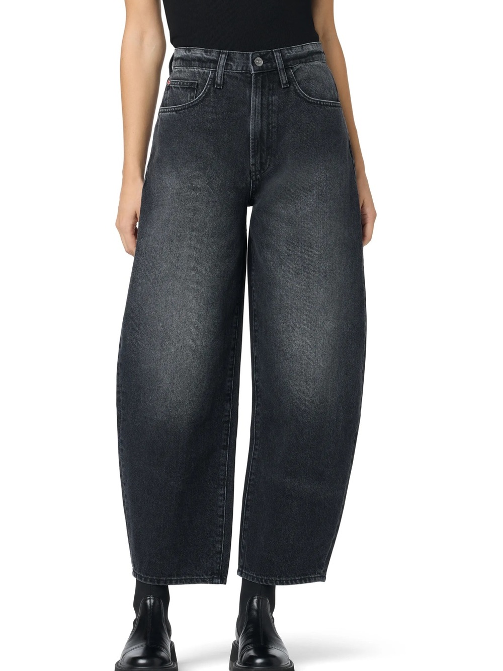 NWT Hudson Super High Waist Barrel Leg Jeans Size 27